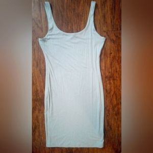 Short turquoise dress